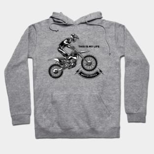 With motocross I've found that passion becomes your identity and that identity breaks all barriers. Hoodie